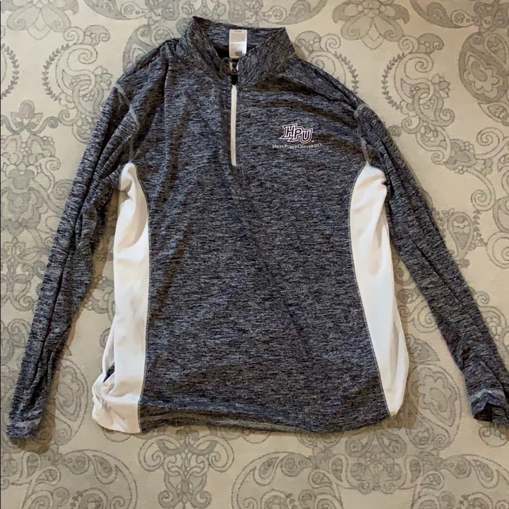 High Point University 3/4 zip sweatshirt